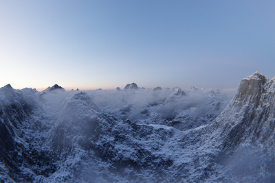 Procedural Mountains 3d blender3d mountains procedural