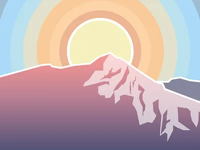 Mountain Illustration illustration