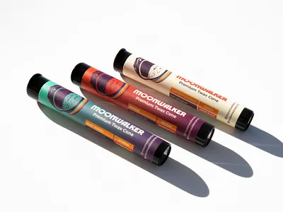 Moonwalker Collection brand identity branding cannabis cannabis branding cannabis design cannabis logo cbd cbd logo design label label design labeldesign logo package design packaging packaging design photography preroll product photography weed