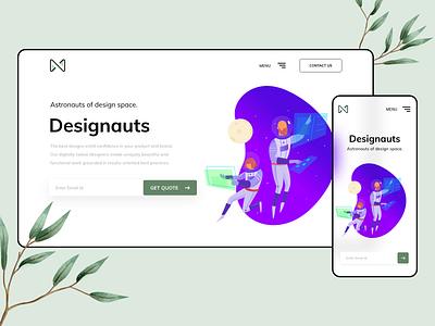 Design Agency - Landing Page agency agency branding agency landing page agency website brand design branding header header design illustration illustrations product product design product page products ui ux web web design website website design