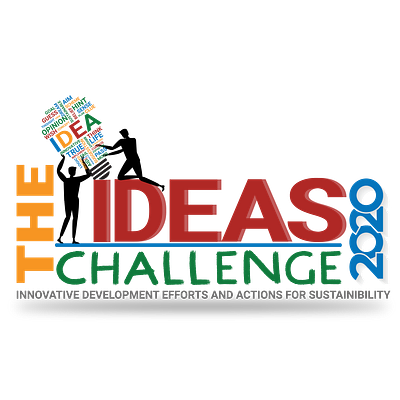 The Ideas Challenge 2020 design illustration logo