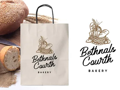 Grimalkin - Fresh And Clean Script Font branding bread clean display font header label lettering logo logotype modern script packaging paperbag script simple stylish trendy