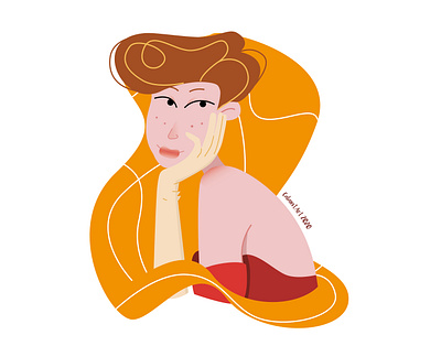 Lady Audrey audrey hepburn bars character characterdesign illustration lady line lineart love