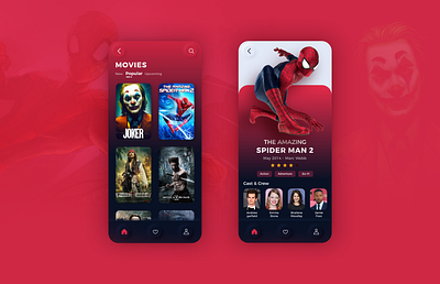 Movie booking and rating concept booking app concept illustration mobile app design mobile ui movie app neomorphism trending trendy ui ux uiux