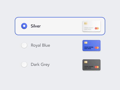 Card Theme - Switch - Light Theme animation app card card animation change design fintech fintech app illustration picker product design radio button selected switch theme ui user interface ux