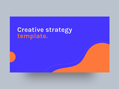 Creative Strategy Keynote Template agency creative data deck design studio keynote keynote design keynote template pitch deck pitchdeck portfolio power point powerpoint presentation presentation design presentation template sales deck startup template template design