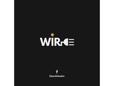 Wire - Minimal Logo design illustration logo logo design minimal minimal logo minimal poster minimalism minimalist poster poster art poster design