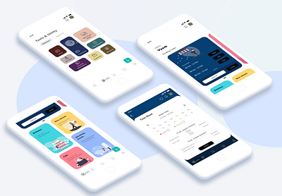 On The Go Concept app design ui ux