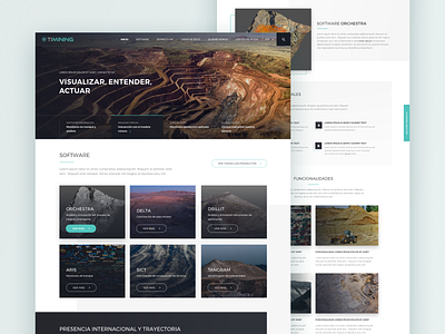 Mining software website design mining page ui ux web website
