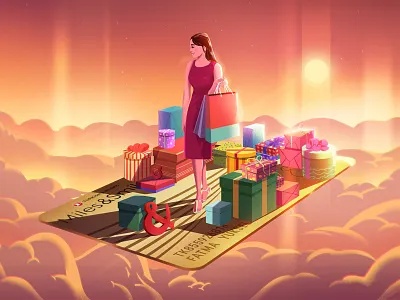 Turkish Airlines Illustrations 08 artwork background character design color conceptart digital art digitalart illustration landscape nature