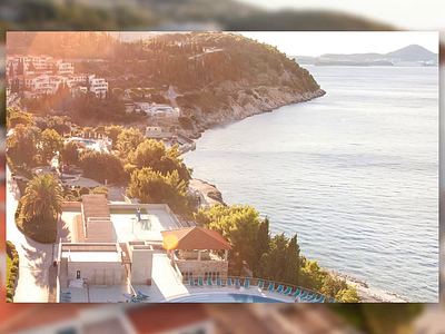 Dubrovnik Sun Gardens after effects animation beach booking dubrovnik pool principle scrool smooth sun ui ui animation uidesign ux web design