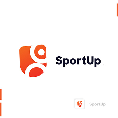 SportUp design home illustration letter u logo logo u logo ui logotype typography ui uiux ux vector web