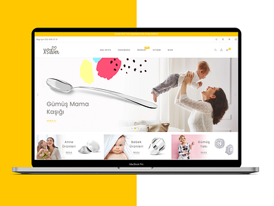 Xsilver eCommerce Design atasay branding design ecommerce ecommerce design jewelry rightpage typography ui ux web design xsilver