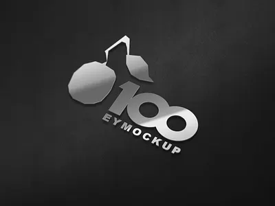 Free 3D Steel Logo Mockup download mock up download mock ups download mockup mockup mockup psd mockups psd