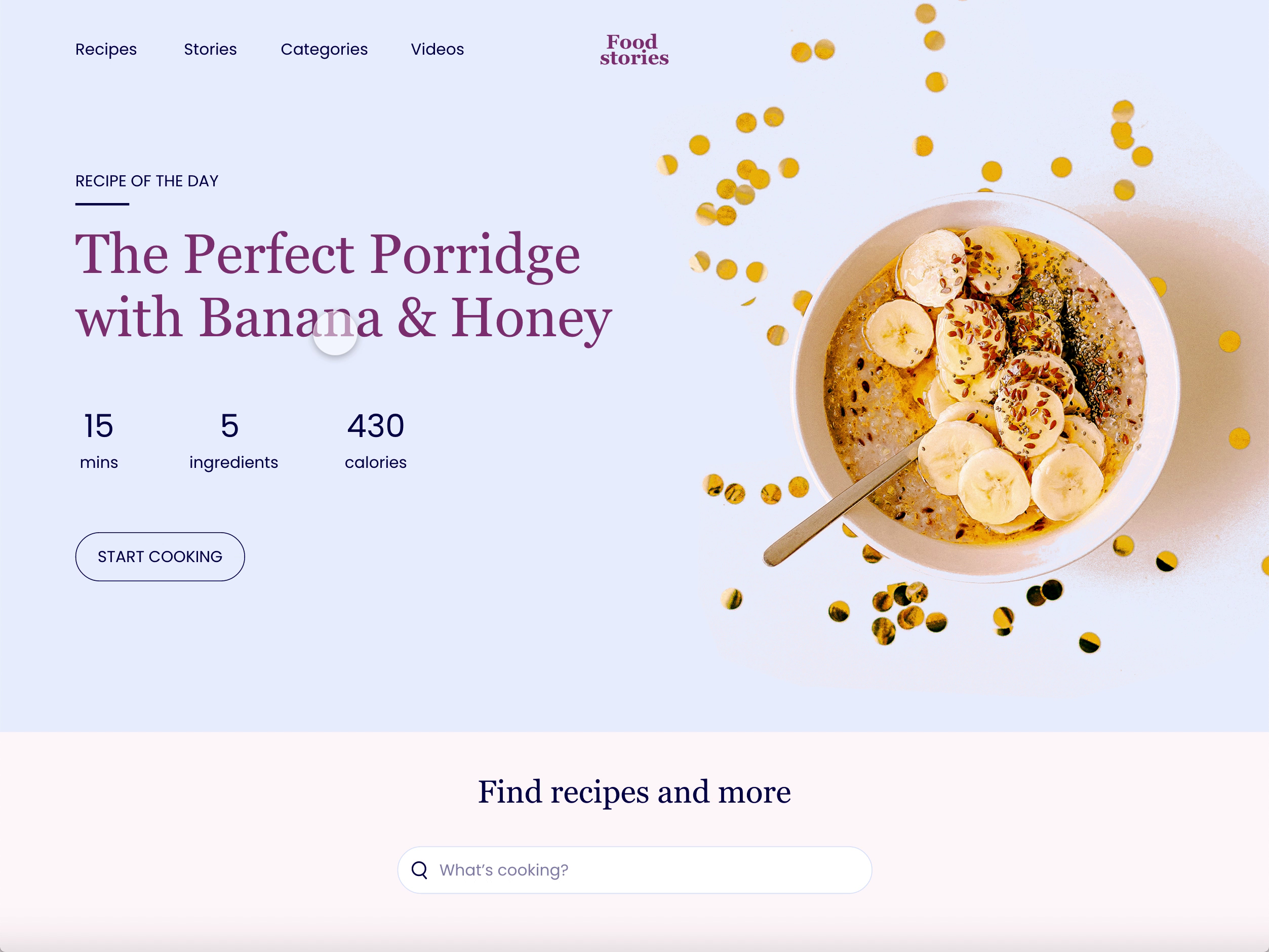 Example of Adobe XD Challenge #1: Hover Effects