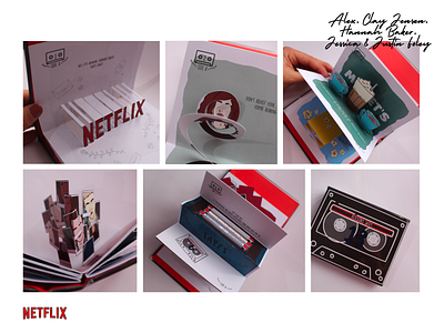 Pop-up Book | 13 Reasons Why 13 rw digital art editorial design editorial illustration illustration illustration art netflix