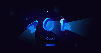 404 Page branding illustration