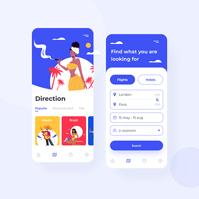 Vacation planning App app creative design foster holiday ios marketing mobile mobileapp money planner socialmedia travel ui uidesign ux uxdesign vacation webdesigner