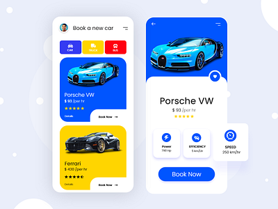 Car rent app UI concept app app design booking car ios madhu mia mobile rent rent car app ui ux