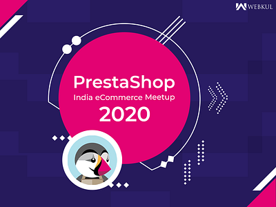 Prestashop meeetup branding design dribbble illustration meetup photoshop prestashop vector webkul