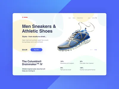Men Shoes Store blue ecommerce fashion figma minimal product page store style ui ux webdesign website webstore
