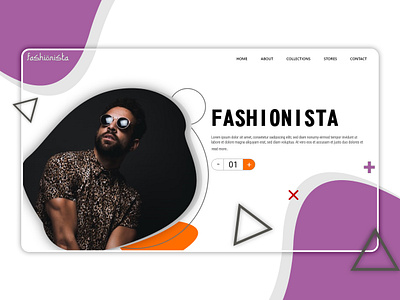 Web Design Inspiration branding color combination fashion icon illustration landing design landing page sars infotech template design typography ui ux vector website