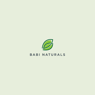 Logo Design for Organic Brand branding leaf logo natural nature logo organic