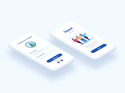 Isometric mockup app concept design messenger ui uidesign user interface ux webdesign