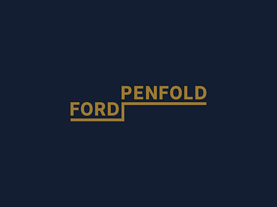 Ford & Penfold Logo Exploration branding branding design corporate branding corporate design design development graphic design identity logo logo design logodesign logos residential subterranean basement subterranean specialist wordmark