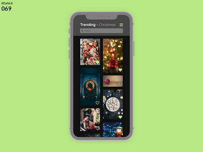 DailyUI 069 - Trending dailyui design mobile mockup sketchapp ui uidesign user experience uxui vector
