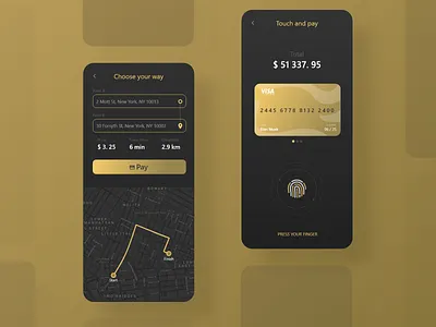 Taxi Way App app design clean concept creation daily design interaction interface minimalism ui