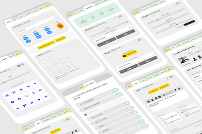 Quote Maker User interface for quotescover.com tab ui ui design webapp website
