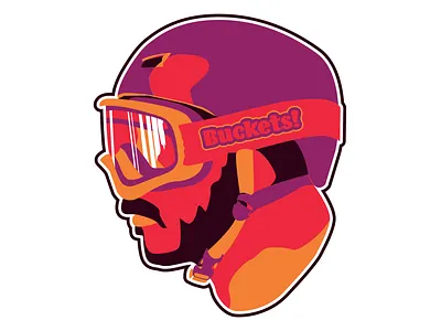 Lenny illustration jim chute just for fun snowboarder snowboarding