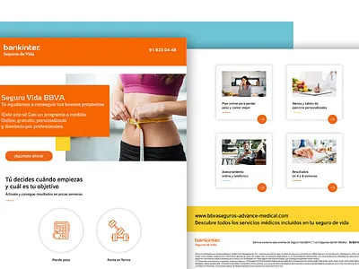 Newsletter UI Bankinter ui ux web design