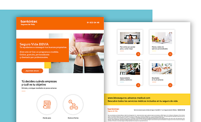 Newsletter UI Bankinter ui ux web design