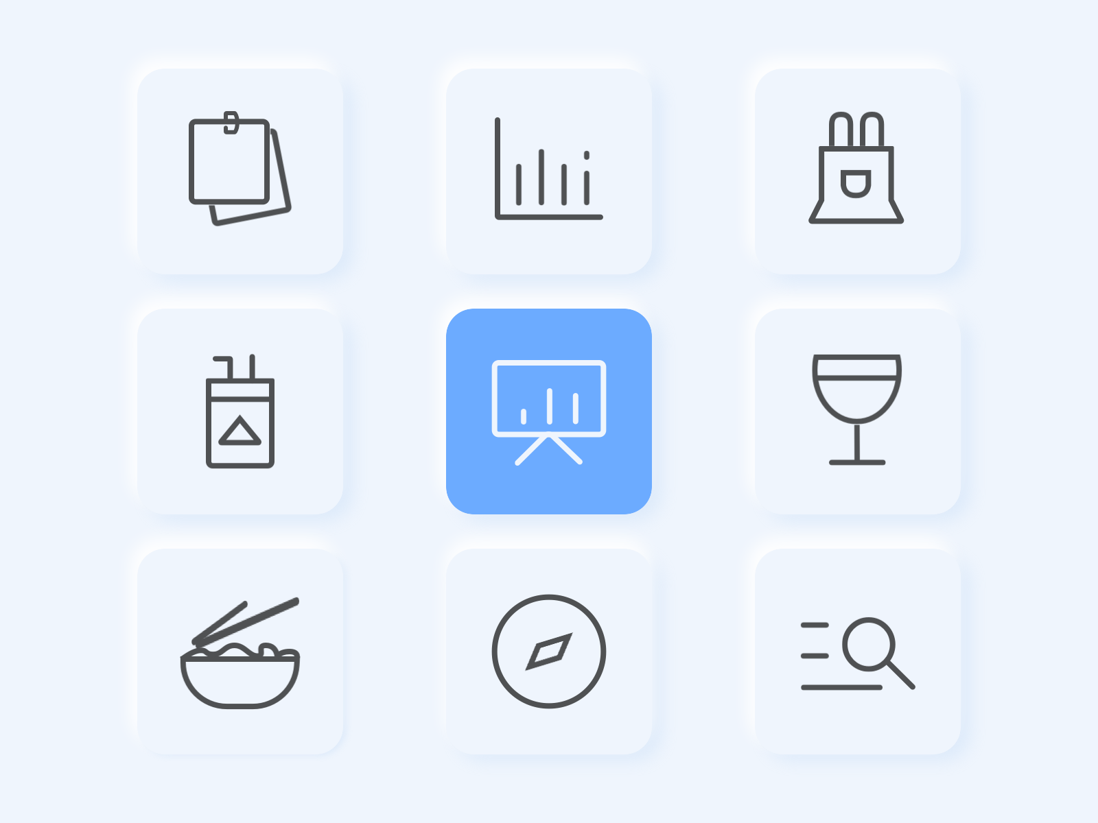 Simple icon set animation app branding design flat icon icon set iconography illustrator neumorphism sketch trend ui uidesign ux website design