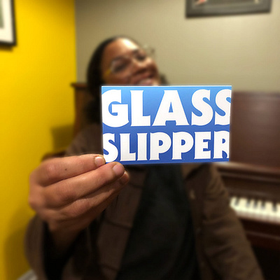 Glass Slipper sticker sticker