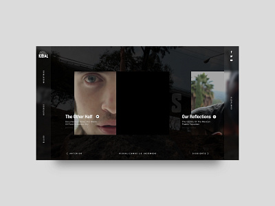 Kibal - Ustedes design minimal sneakpeek ui ux web website