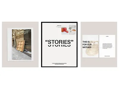 Editorial exploration branding design editorial