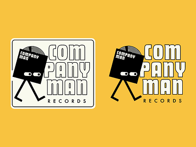 Company Man 2 branding company man logo records typography