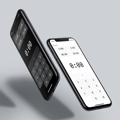 Epic Timer design ios mobile app mobile ui ui