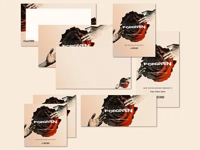 Forgiven - Sermon Series Graphics adobe photoshop church church design church marketing concept design design graphicdesign photoshop social media design typography