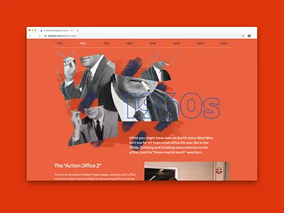 History of Work 02 atlassian collage colors graphic design history illustration typography web web design