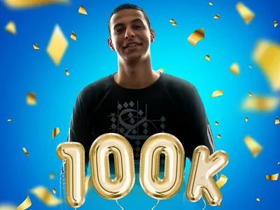 Reached 100k o behance