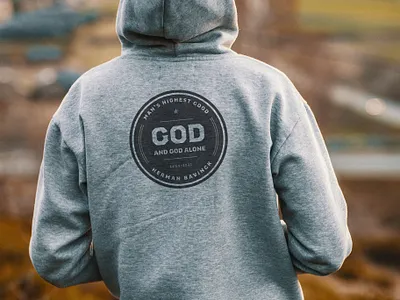 God & God Alone. branding design illustration layout design typography vector