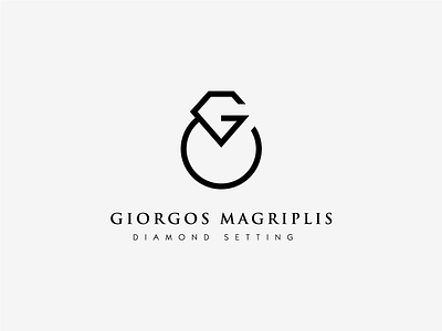 MAGRIPLIS artisan design diamond diamond binding diamond logo diamond ring diamond setting logo ring