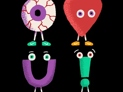 ILY character design character illustration design editorial illustration hand drawn illustration logo new york times nike nike air nike sb vector