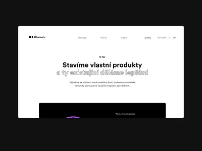 Agency website 2020 2020 trend about about us animation black brand branding circular logo media media logo ooh presentation startups ui ux website websites white