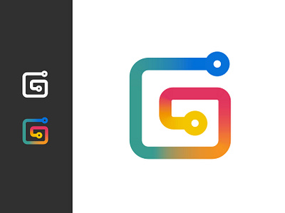 Gumroad branding design logo logodesign monogram