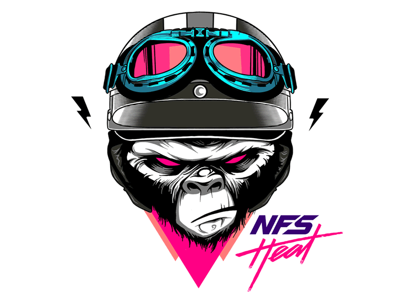 Need for Speed Heat sticker animation animated gif animation giphy need for speed nfs videogame